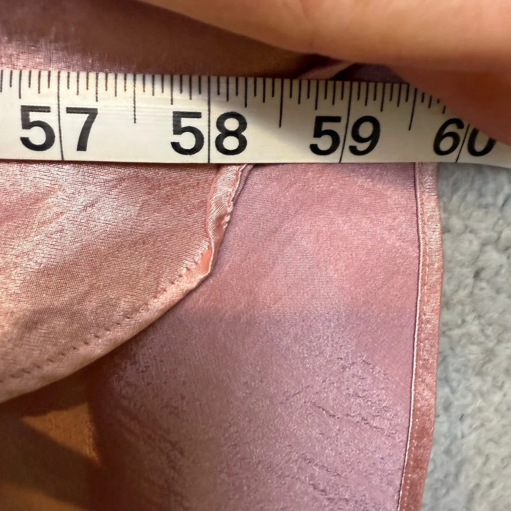Victoria's Secret Pink Satin maxi length gown large - Picture 6 of 7